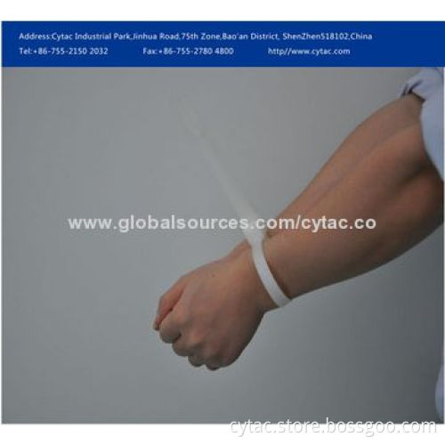 Nylon 66 Double Loop Disposable Handcuff for Police